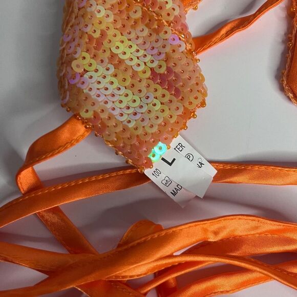 Y2K Sequined butterfly top Large - Picture 7 of 7